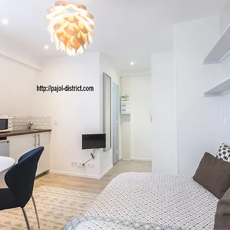 Apartment Cosy And Shiny Studio Pajol Paris